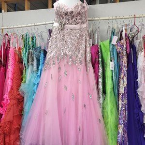 Pink Prom Dress By Alexia Designs